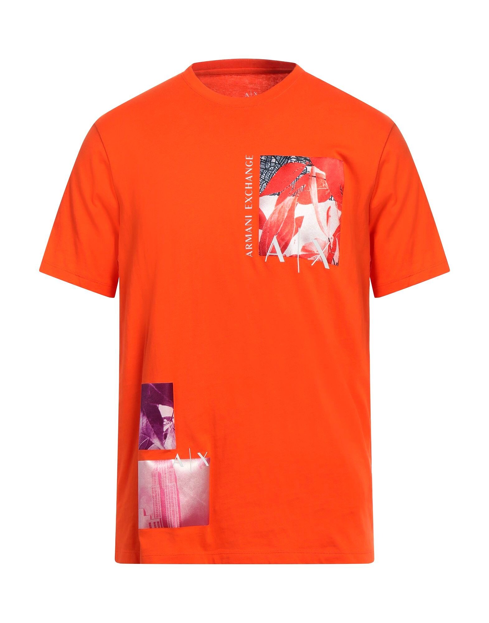 

Футболка Armani Exchange, оранжевый