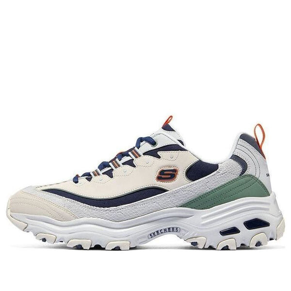 

Кроссовки dlites 1.0 chunky shoes 'beige navy' Skechers, бежевый