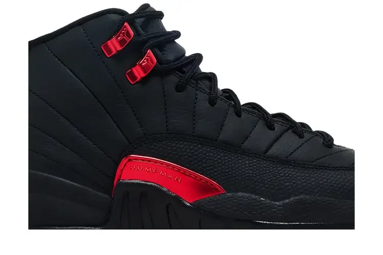 Кроссовки Air Jordan 12 Retro GS, черный — фото 2
