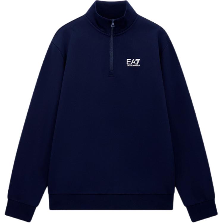 

Свитшот с логотипом EMPORIO ARMANI, синий