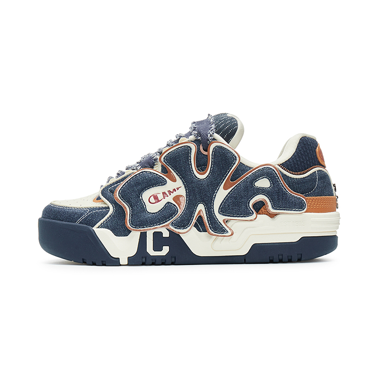 

Champion Низкие кроссовки для скейтбординга Buckle Fun Coco Skate, мужские, цвет морской синий/вечный синий