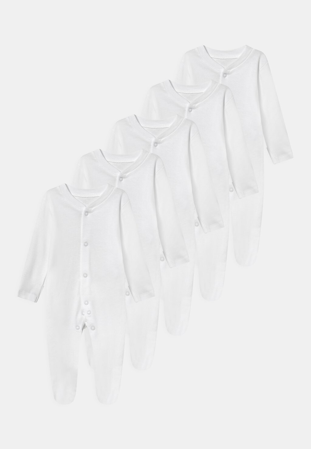 Комбинезон BABY 5 PACK UNISEX Marks & Spencer, цвет white
