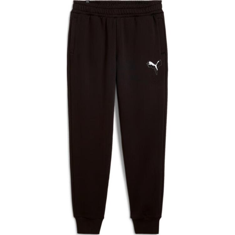 

PUMA Трикотажные спортивные штаны мужские черные