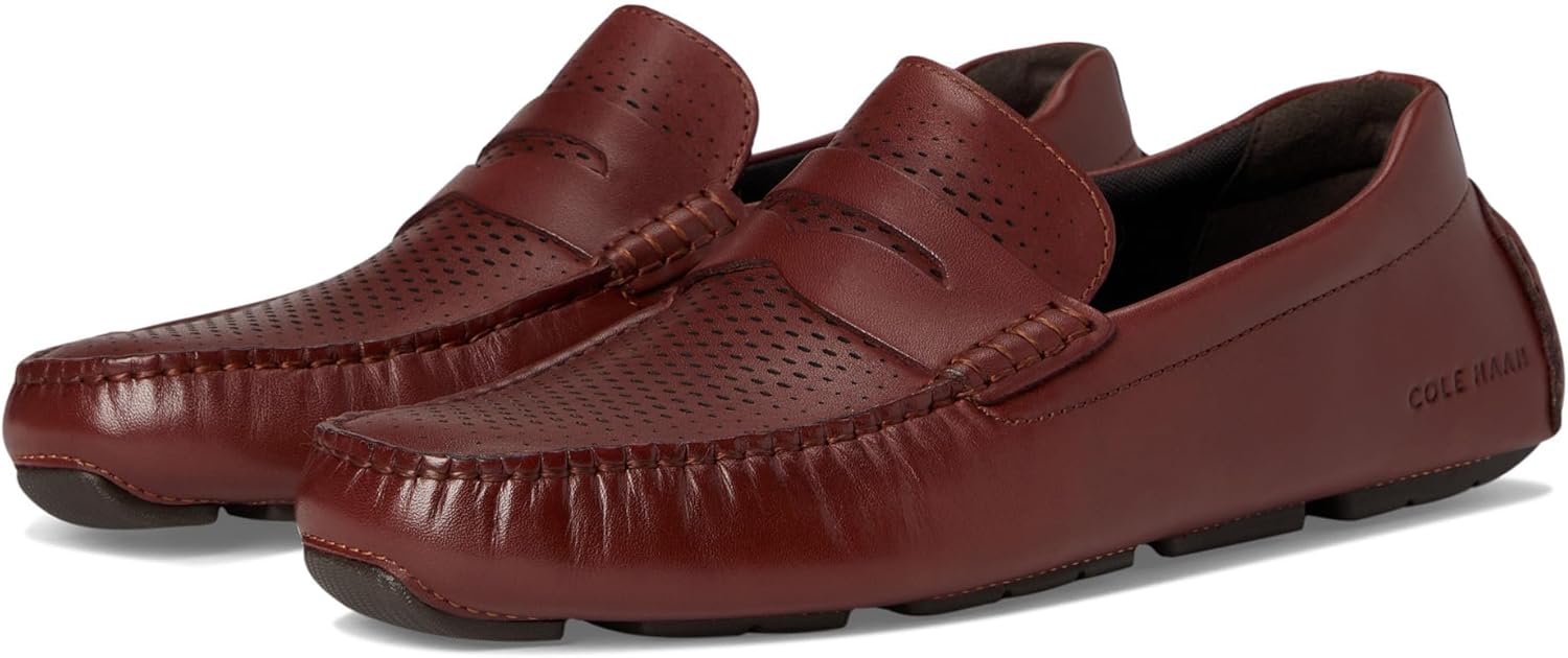 

Мужские лоферы Cole Haan Grand Laser Penny Driving, Cherry Mahogany