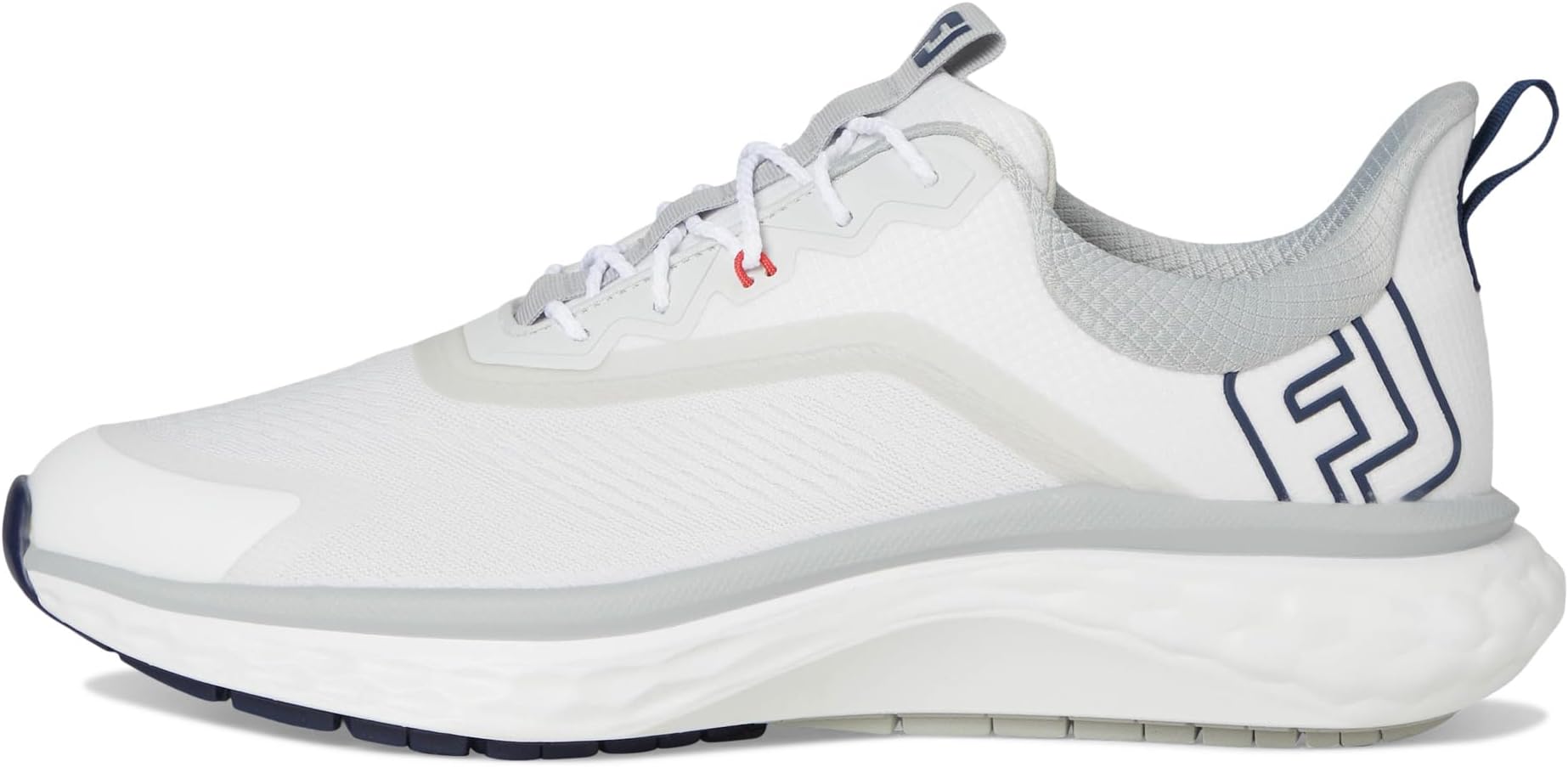 Кроссовки FootJoy FJ Quantum Golf Shoes, цвет White/White/Grey — фото 4