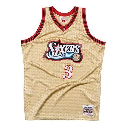 

Джерси Mitchell & Ness x NBA Philadelphia 76ers 1996-97 Jersey 'Allen Iverson 3', золотой