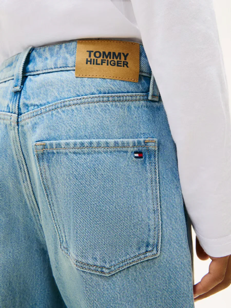 Детские джинсы фасона baggy Tommy Hilfiger, синий — фото 3
