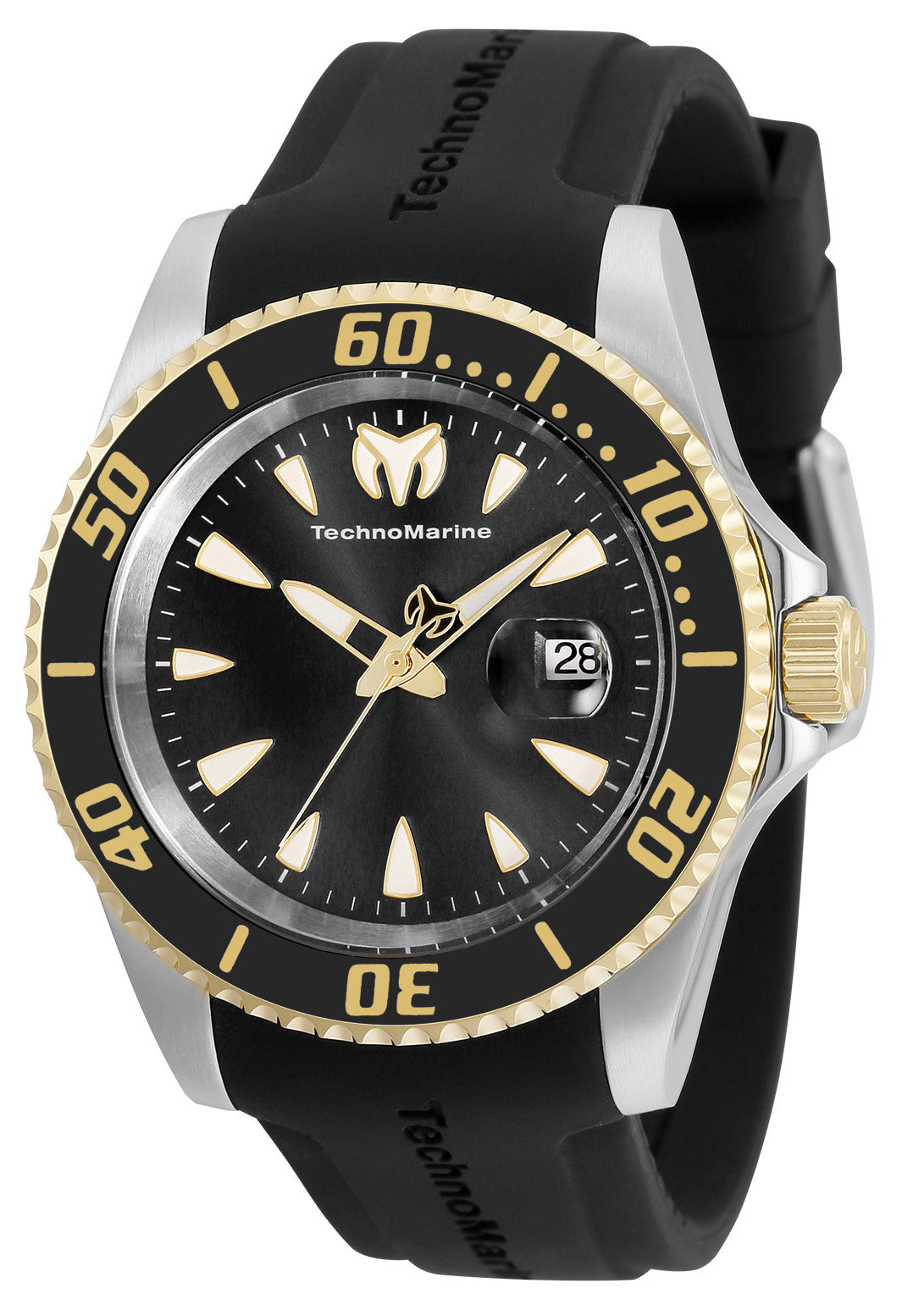 

Мужские кварцевые часы TechnoMarine Manta 42 мм, черный
