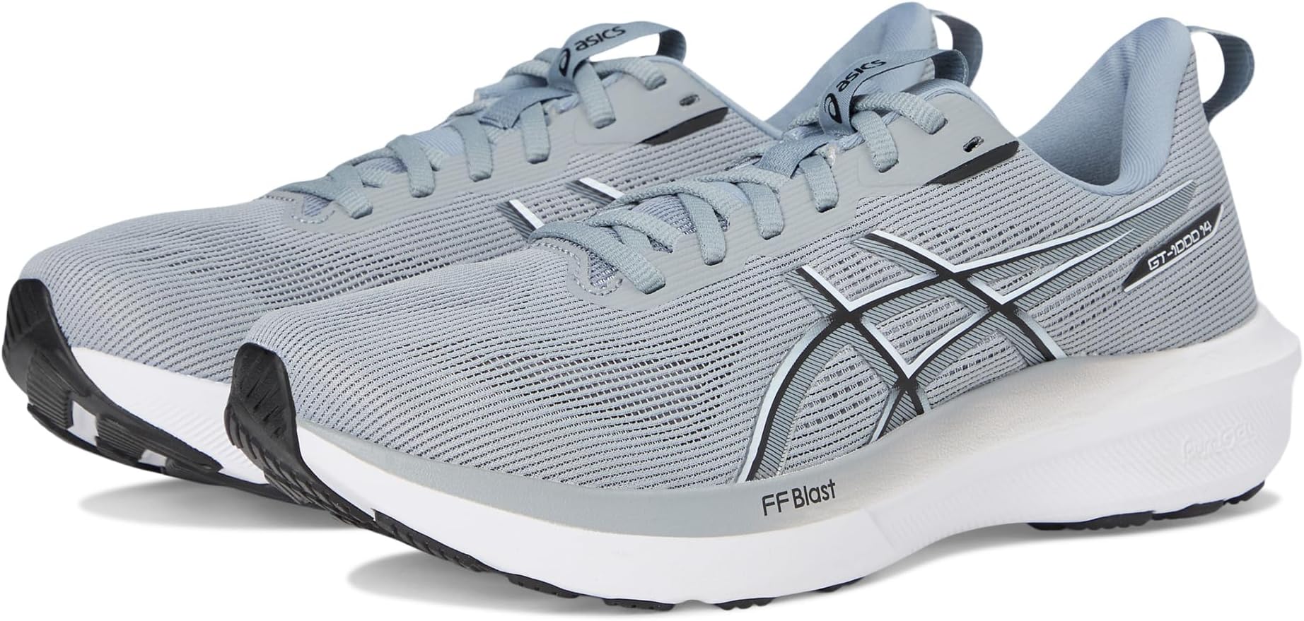 

Кроссовки ASICS GT-1000 14, цвет Gravel/White