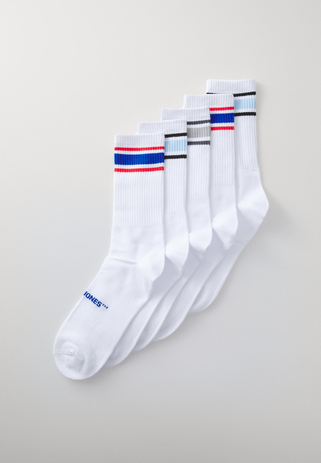 

Носки JACMOSCOW TENNIS SOCKS 5 PACK Jack & Jones, белый