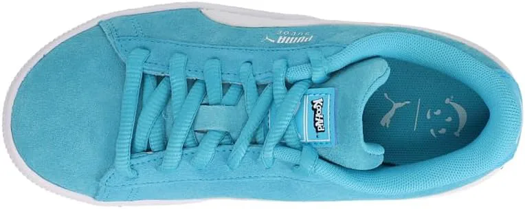 Детские кроссовки PUMA X Suede Triplex на шнуровке, повседневные, синие, синий — фото 2