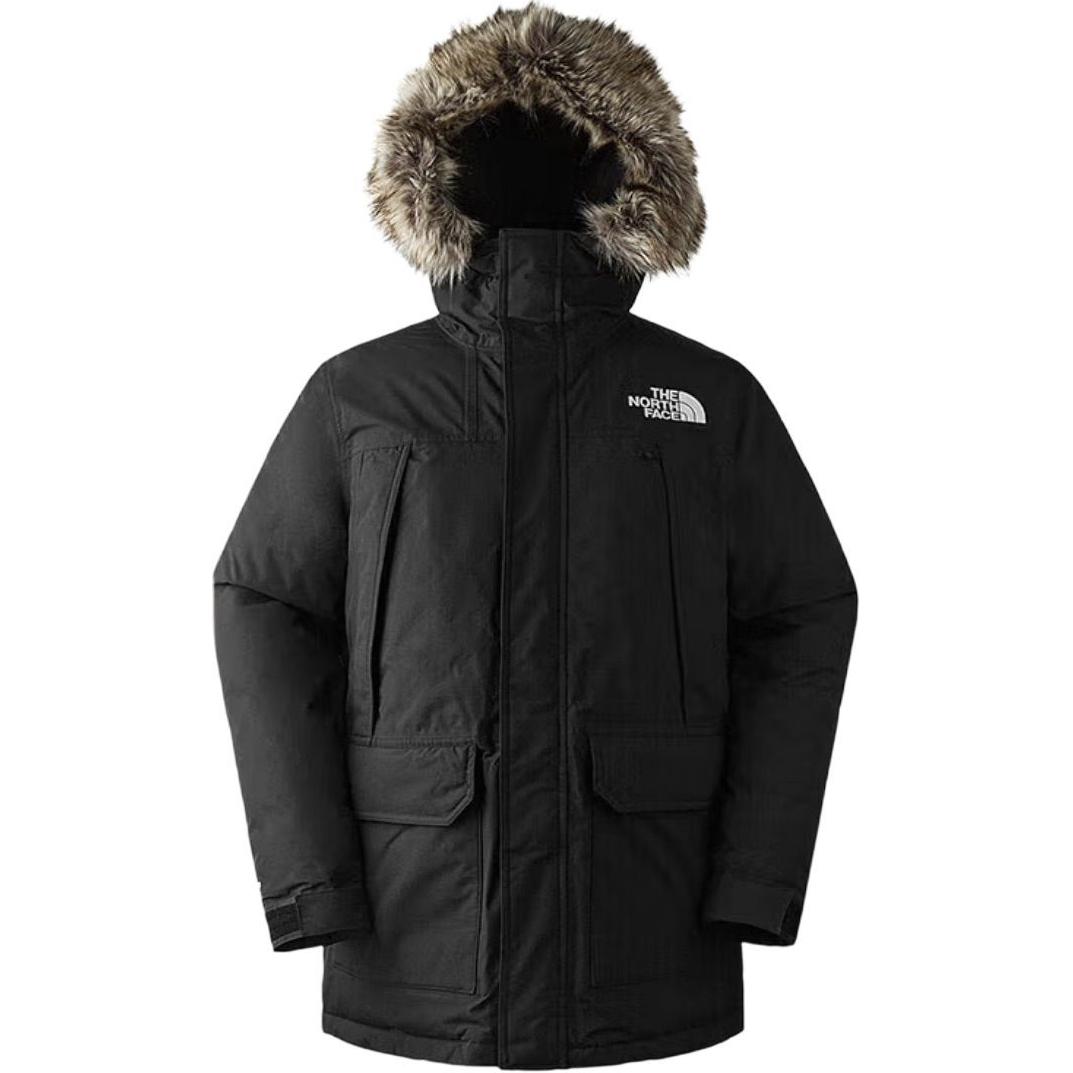 

Пуховик мужской черный THE NORTH FACE