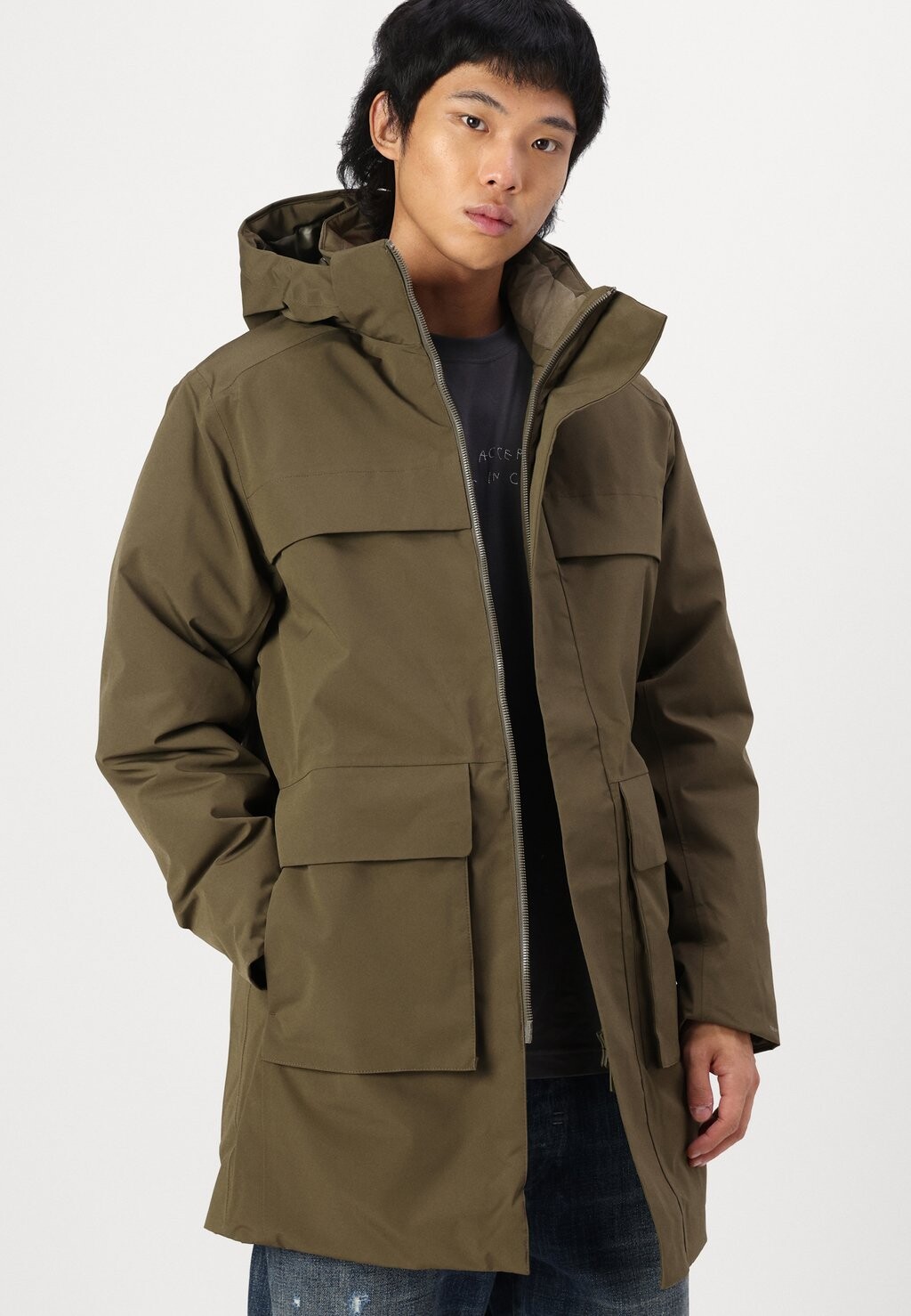 

Парка JPRBLAWAVE Jack & Jones PREMIUM, коричневый