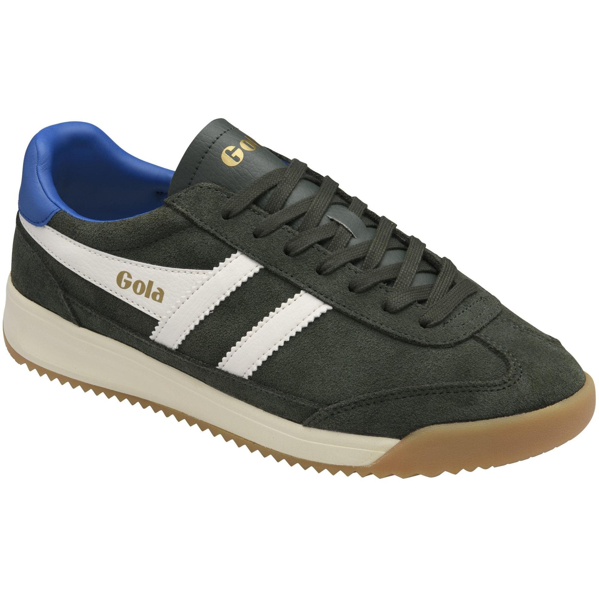 Мужские кроссовки Tornado '88 Gola, Dark Khaki/Off White/Marine Blue — фото 2