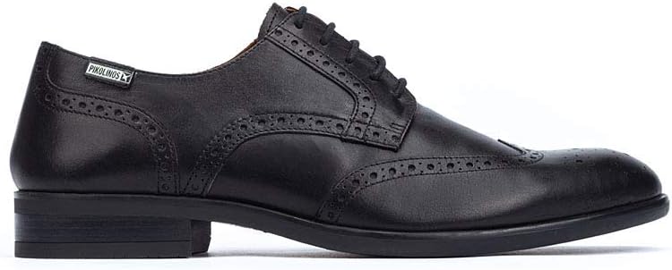 

Мужские кожаные кроссовки PIKOLINOS на шнуровке, модель Bristol, черный