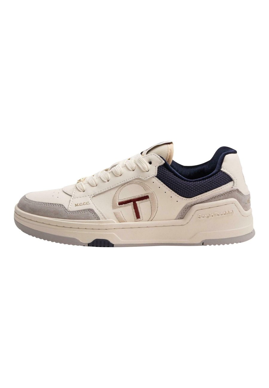 

Кроссовки Sergio Tacchini Trainers, White Tofu Maritime Blue/Beige