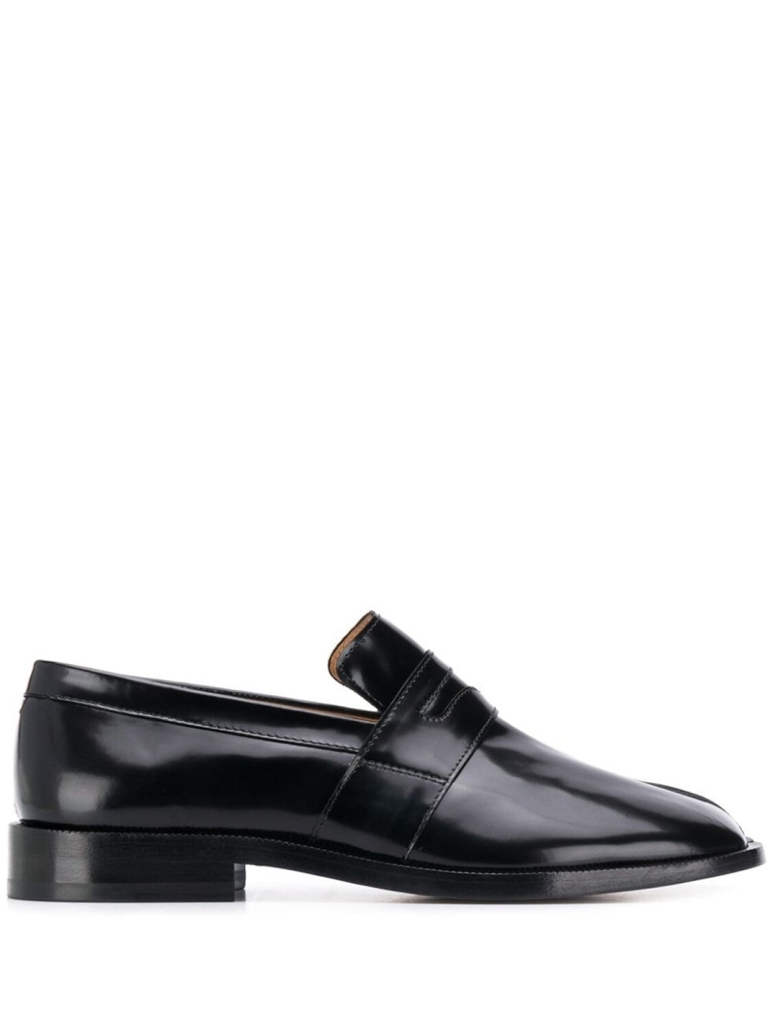 

Maison Margiela лоферы Tabi, черный