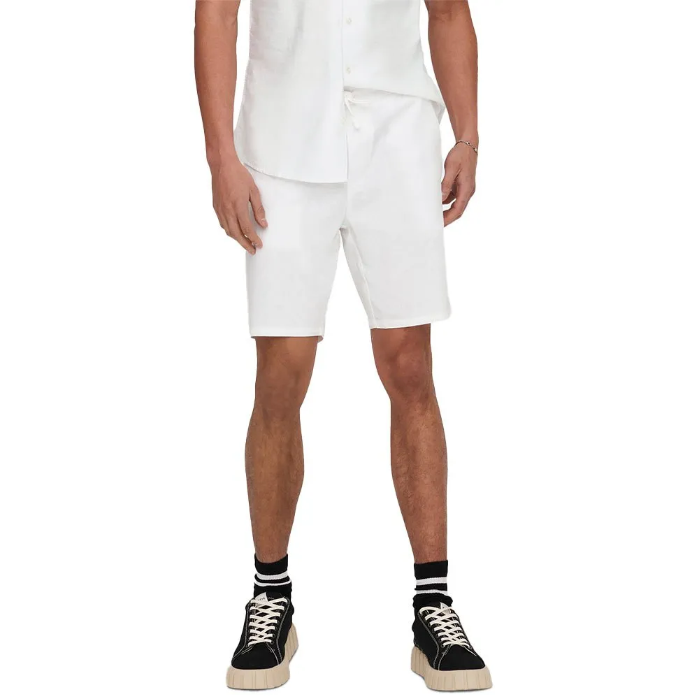 

Шорты Only & Sons Linus 0007 chino shorts, белый