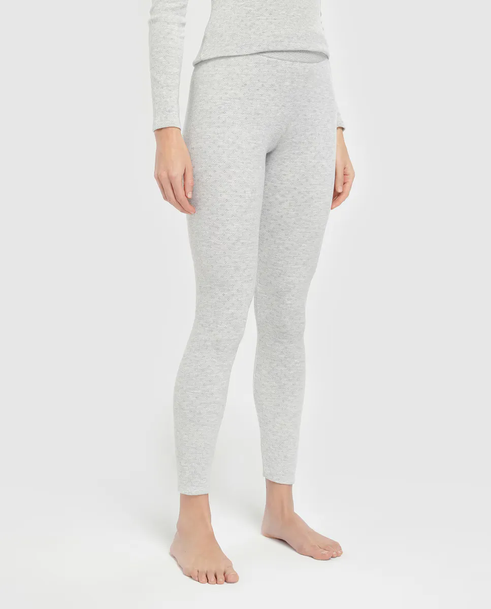 

Термолеггинсы Fancy Knit Thermolactyl 4 класса Damart, серый