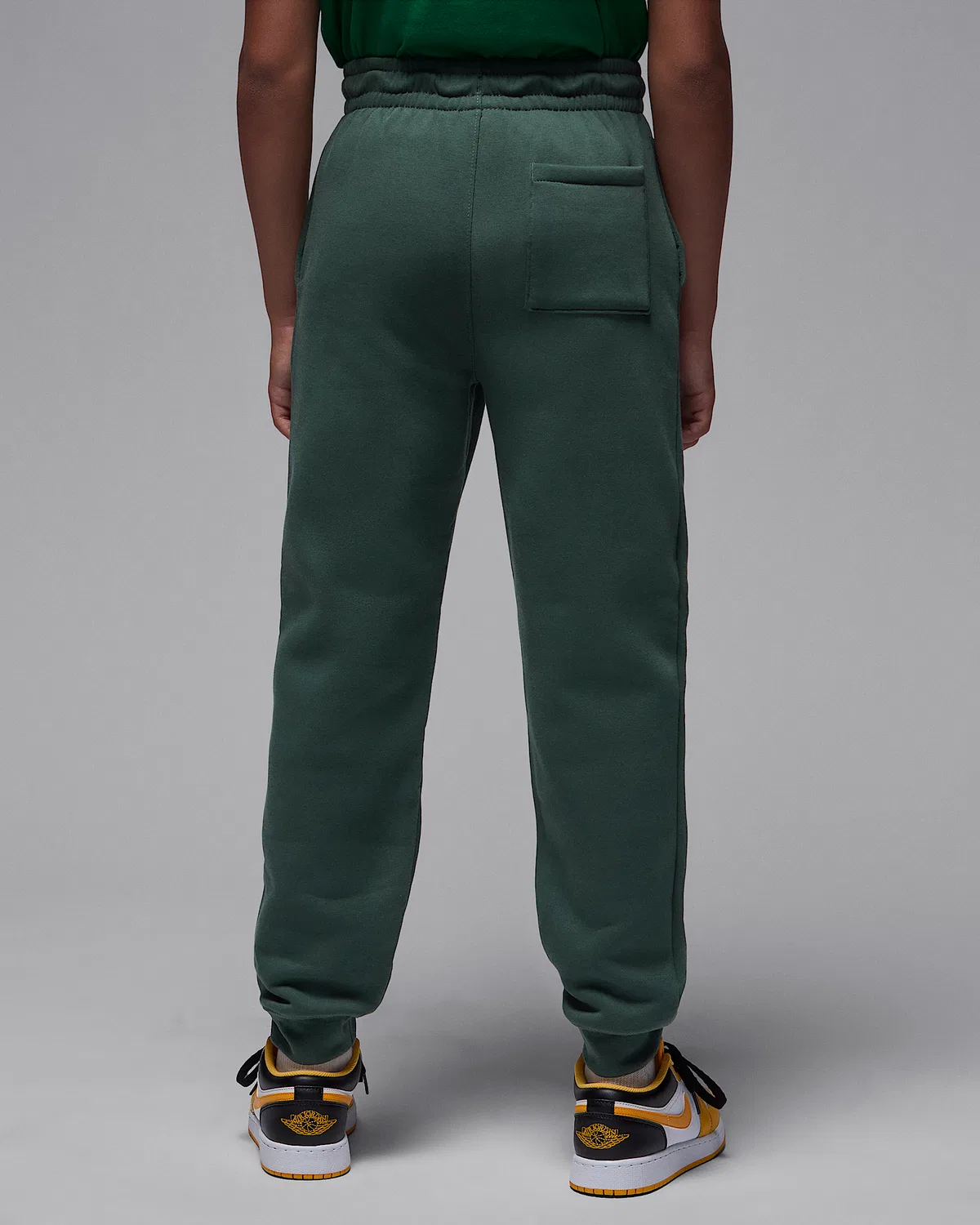 Детские штаны Jordan Brooklyn Fleece, Midnight Green — фото 2