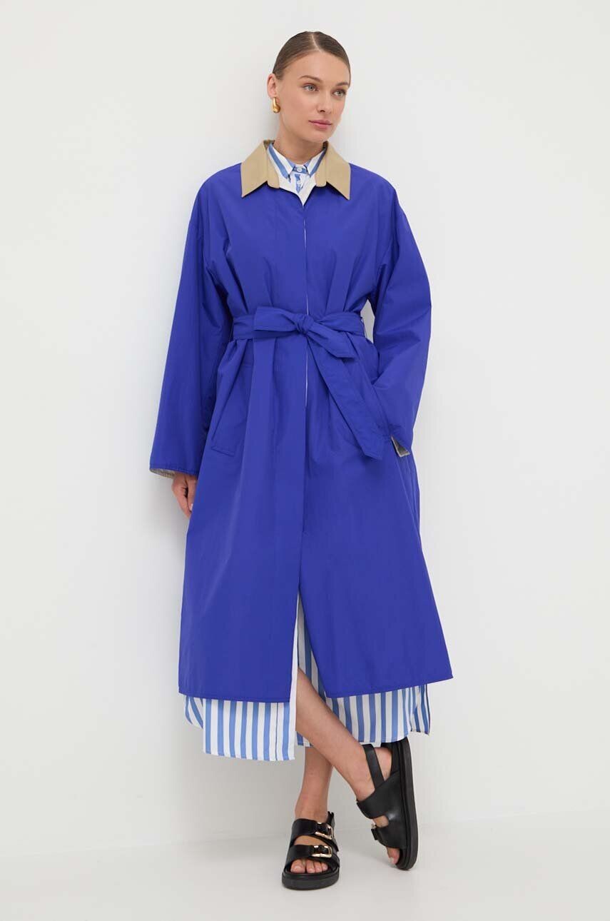 

Плащ Weekend Max Mara, синий