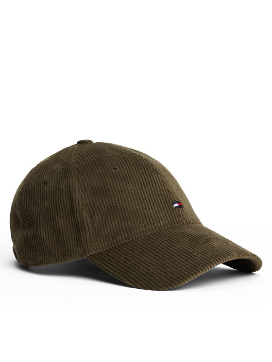 

Бейсболка Th Flag 6 Panel Cord Cap AM0AM13583 Tommy Hilfiger, зелёный