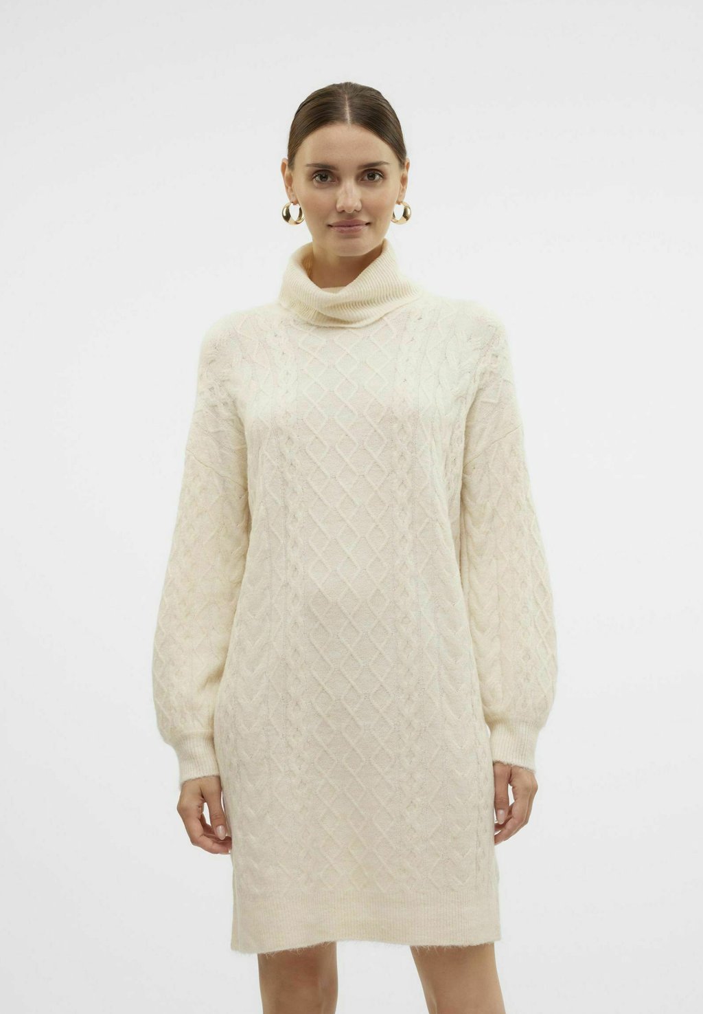 

Платье-джемпер VMJUPITERCABLE KURZES Vero Moda, белый
