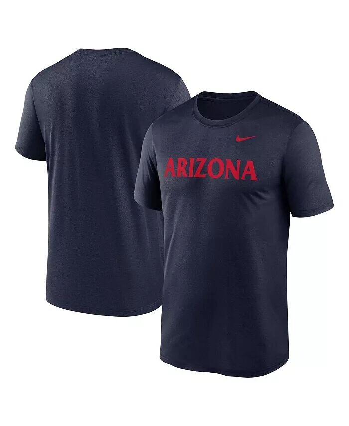 

Футболка мужская темно-синяя с надписью Arizona Wildcats Primetime Legend Nike