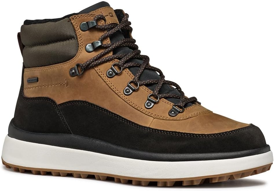 

Мужские ботинки-крайние ботильоны Geox, Ochre Dk Coffee