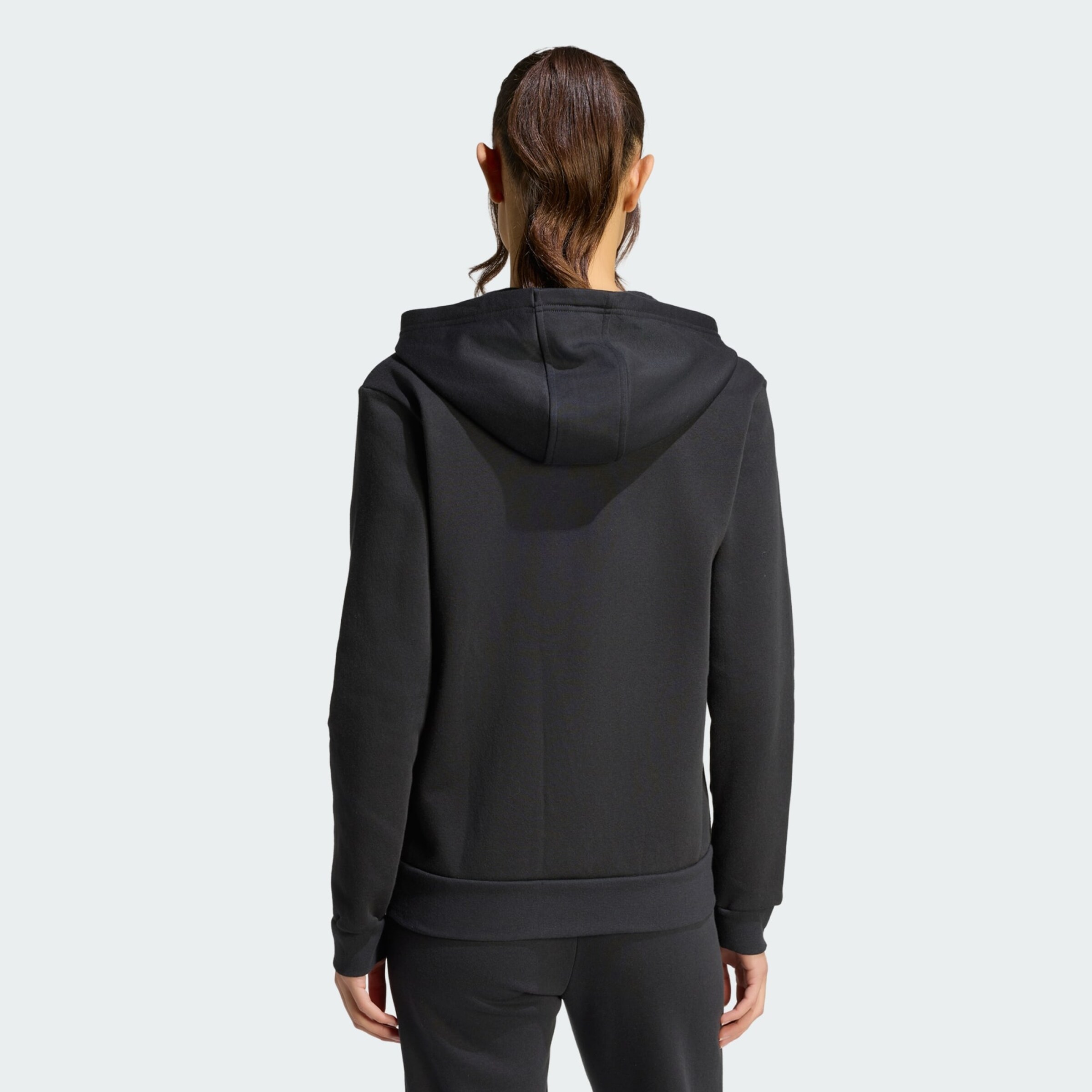 Adidas Performance Спортивный худи на молнии 'Entrada26' в черном цвете — фото 3