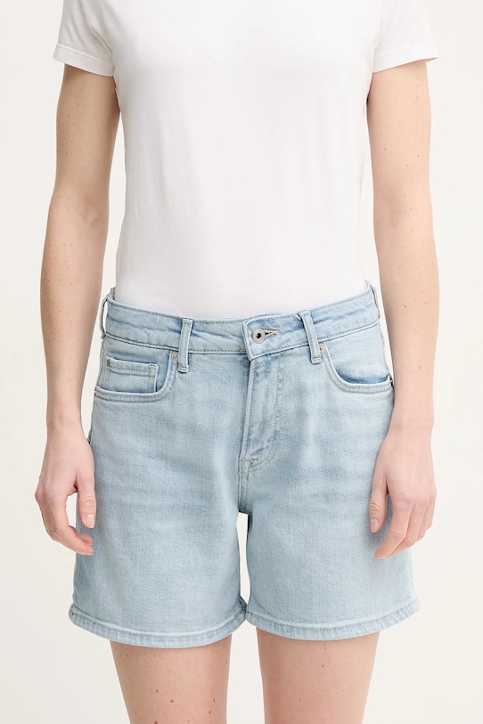 

Шорты джинсовые облегающие FITTED SHORT HW MARY Pepe Jeans, синий