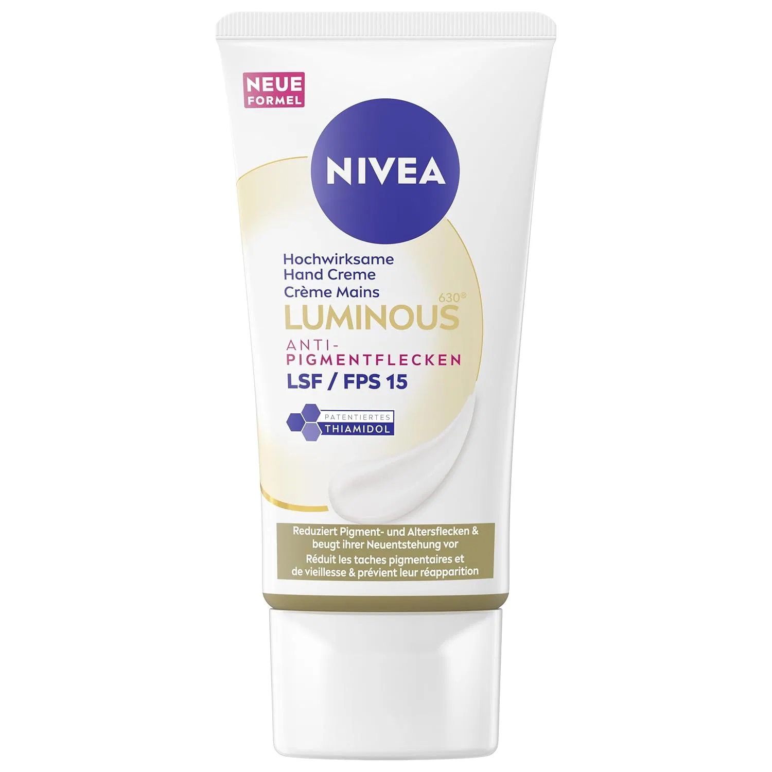 Интенсивный крем для рук NIVEA Luminous630 против пигментных пятен, SPF 15 Nivea