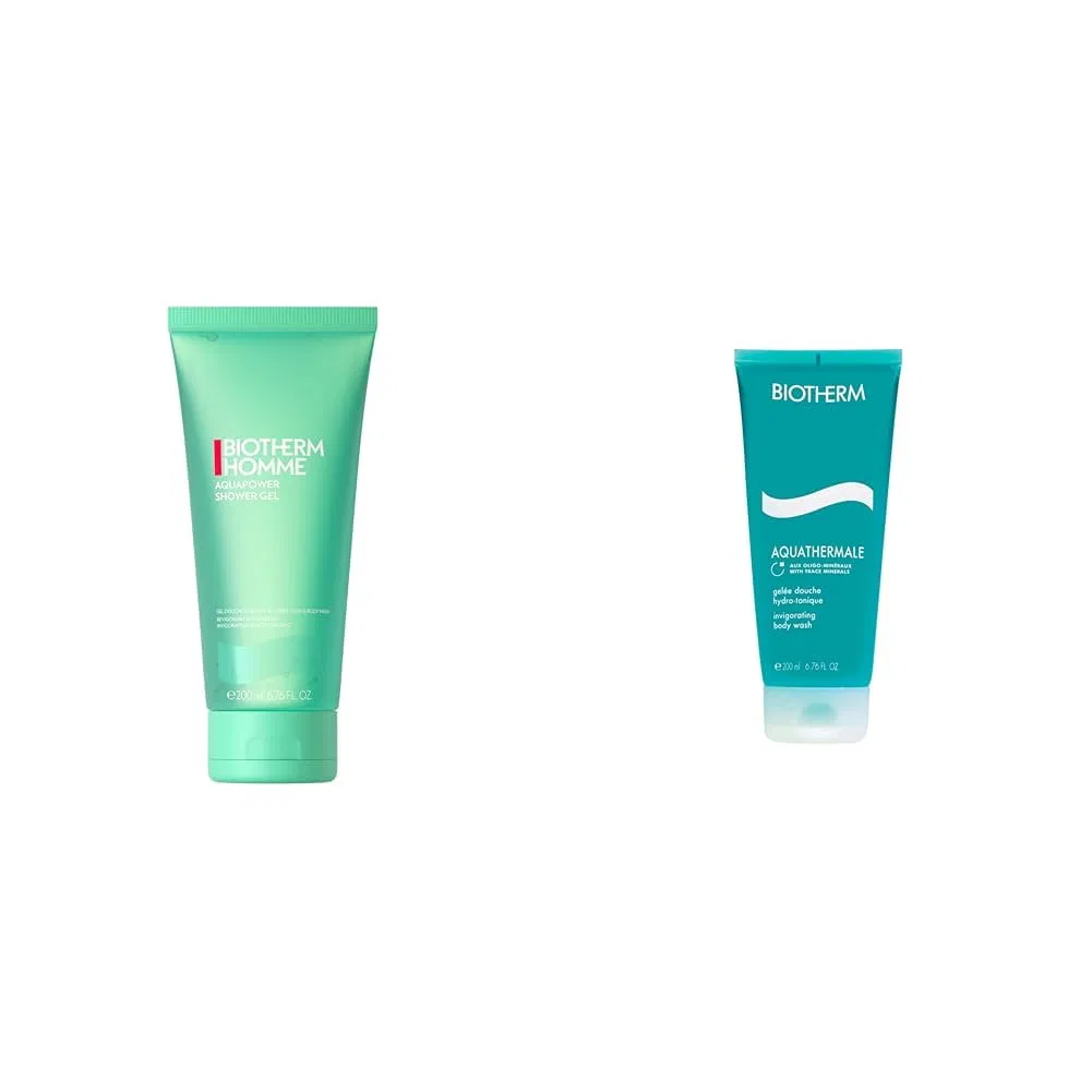Гель для душа Aquapower 200 мл + Aquathermale 200 мл Biotherm