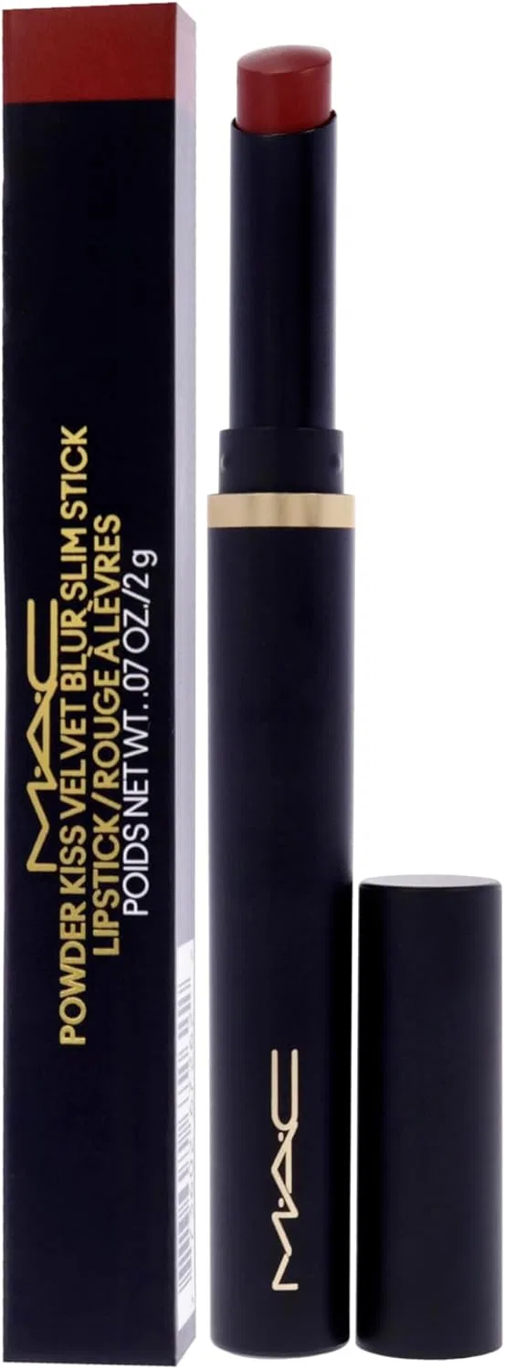 Помада Powder Kiss Velvet Blur Slim Stick от MAC, Pumpkin Spiced, 0.7 oz — фото 4
