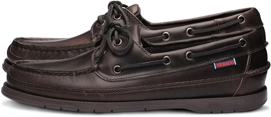 Туфли лоферы мужские Sebago Schooner, темно-коричневый