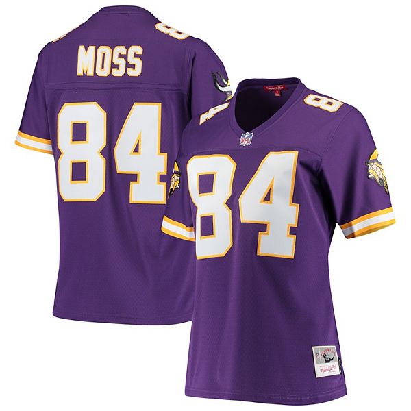 

Женская реплика командной футболки Minnesota Vikings Randy Moss Mitchell & Ness Unbranded