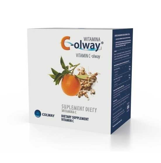 

Витамин С из пророщенной гречки и горького апельсина COLWAY, БАД, 100 капсул
