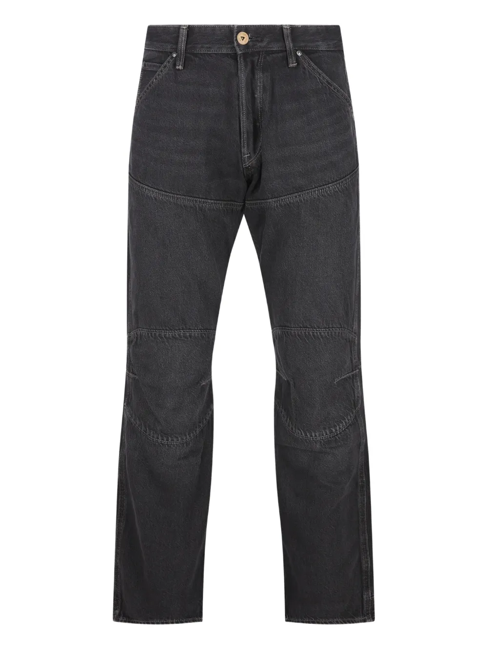 

Джинсы с пятью карманами и нашивкой с логотипом G-Star Raw, серый