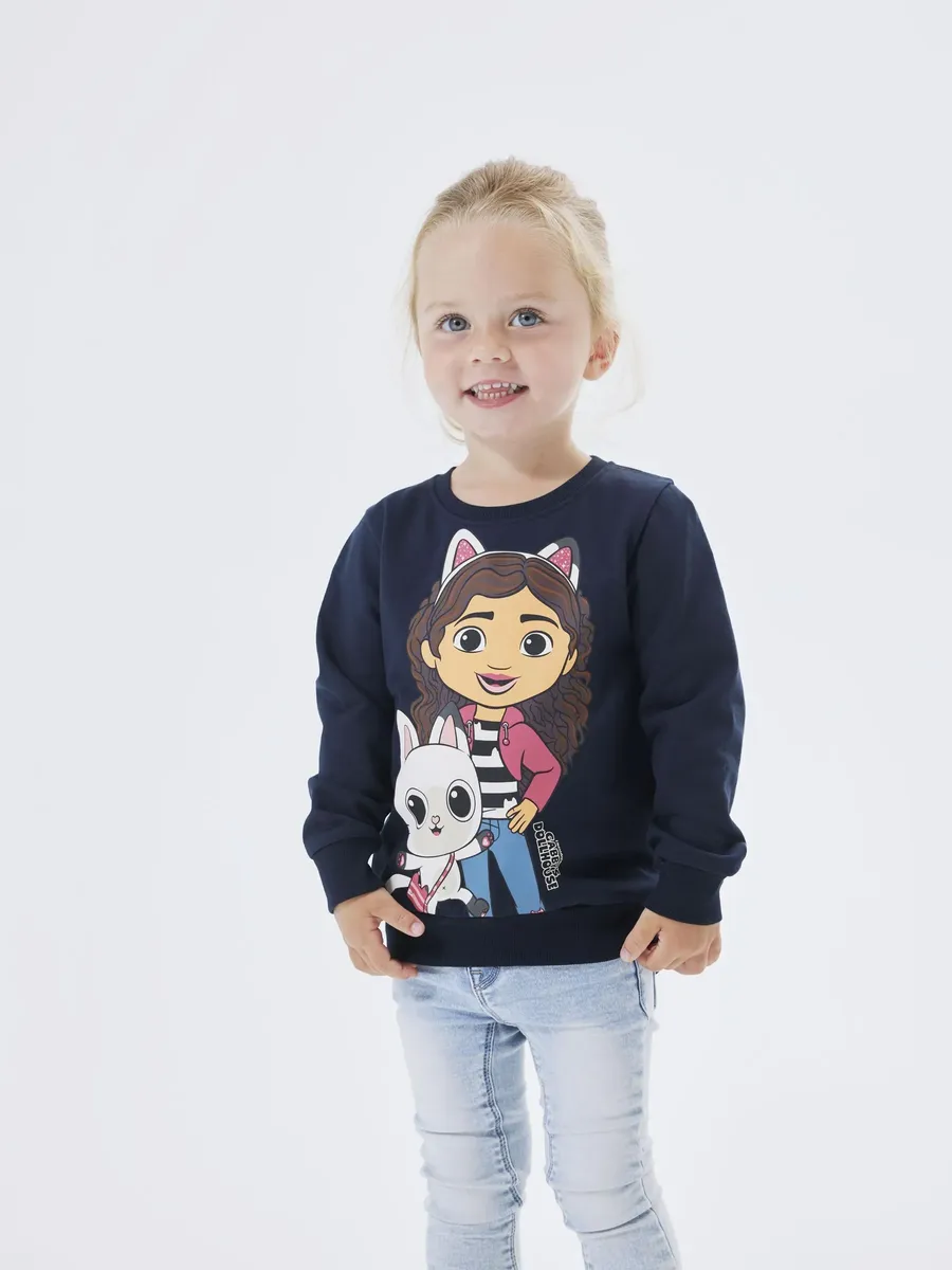 

Толстовка Name It "NMFNESS GABBY SWEAT BRU NOOS VDE", цвет Dark Sapphire