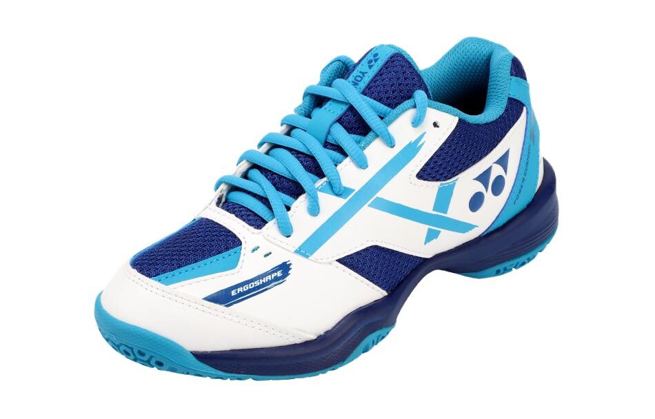 Детские кроссовки Kids Low-top Белые/синие Yonex, белый/синий — фото 2