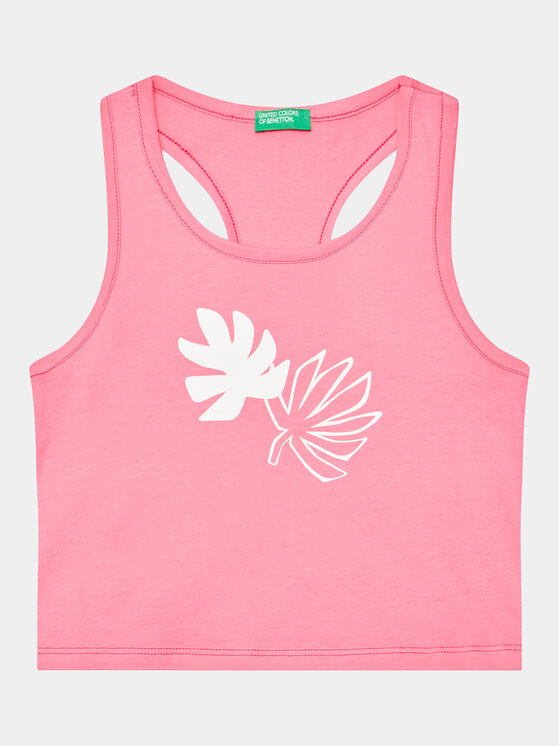 

Топ regular fit 3096CH013 United Colors Of Benetton, розовый