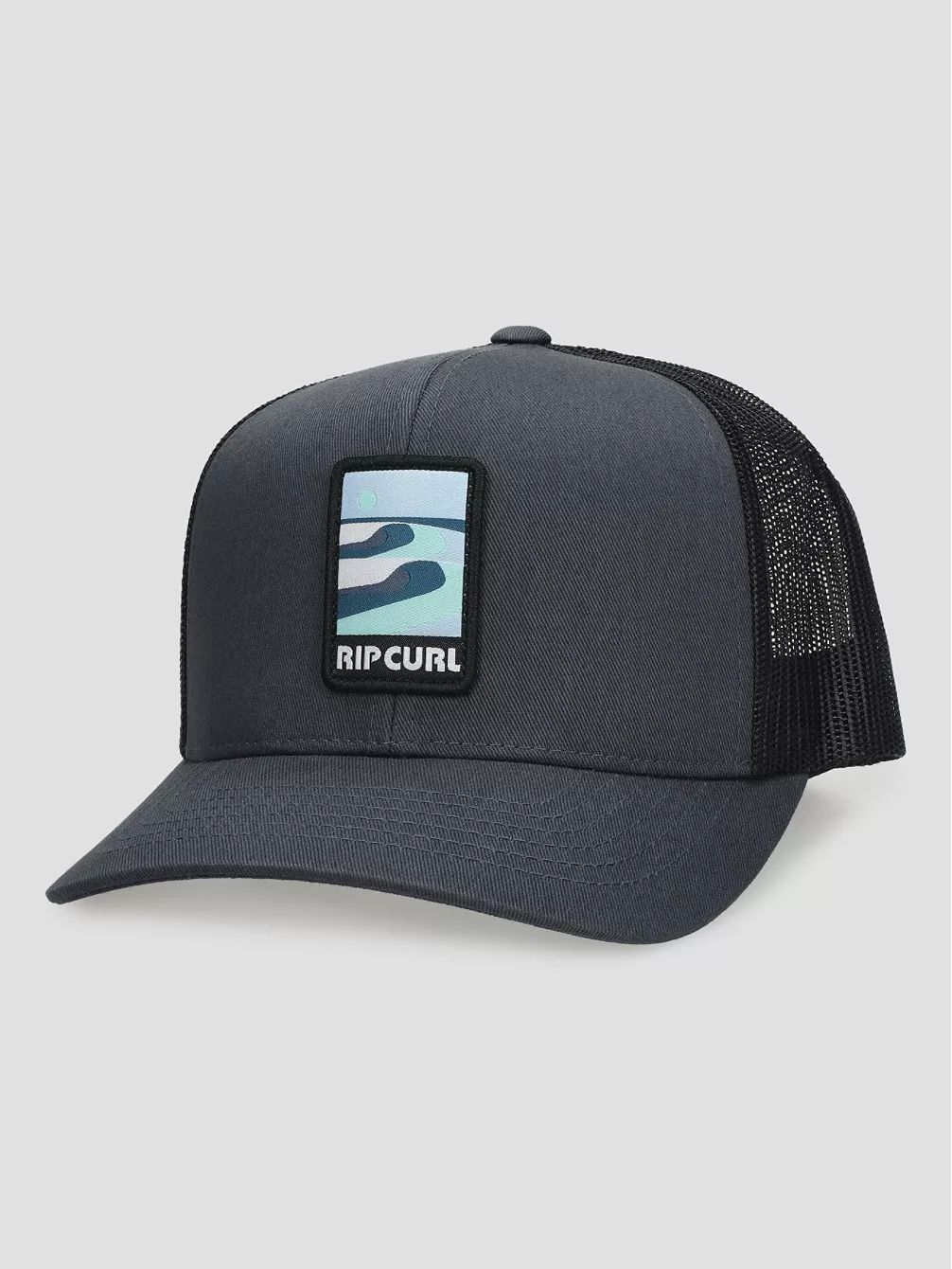 

Кепка дальнобойщика Custom Curve Rip Curl, черный
