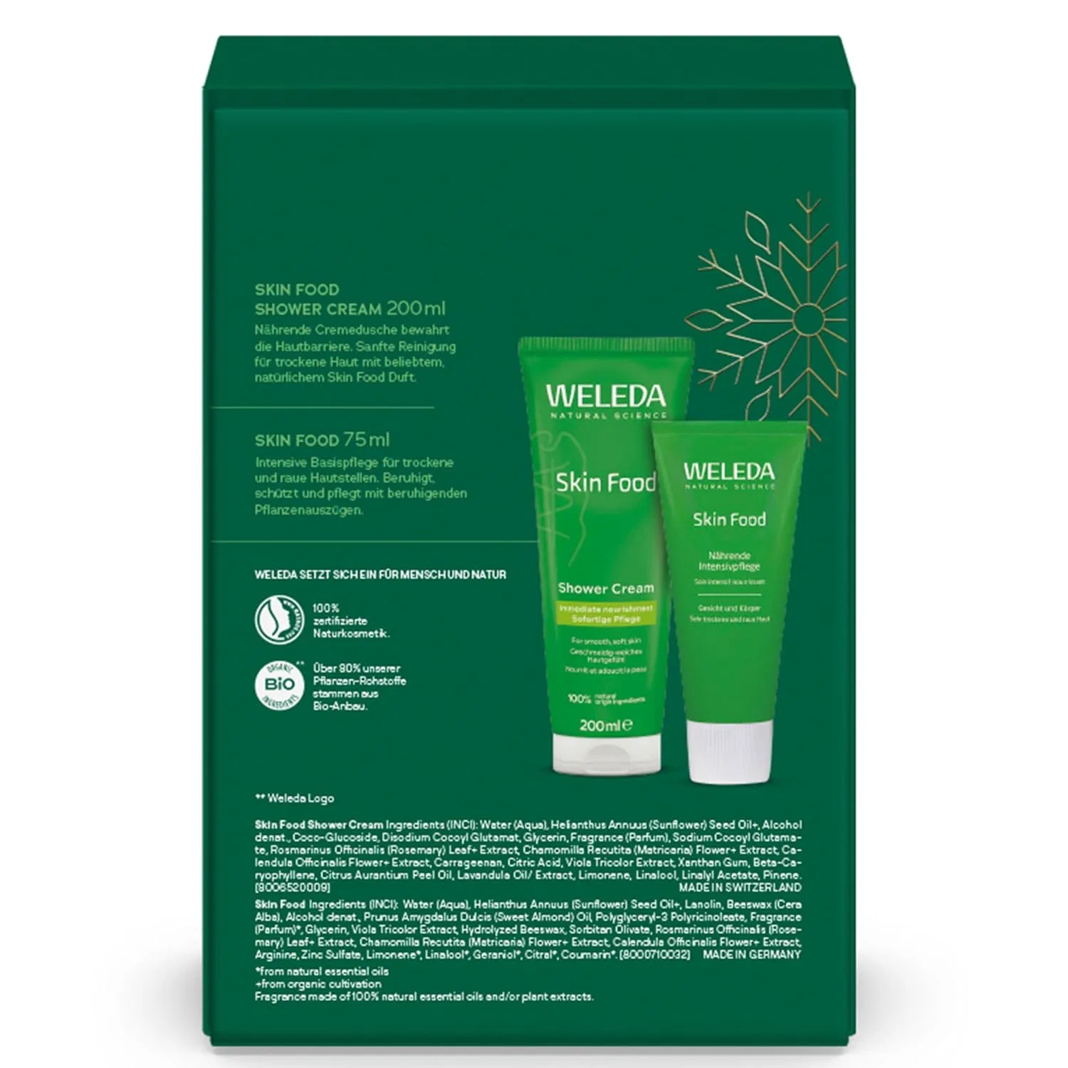 Подарочный набор для тела Skin Food от WELEDA Organic Weleda — фото 2