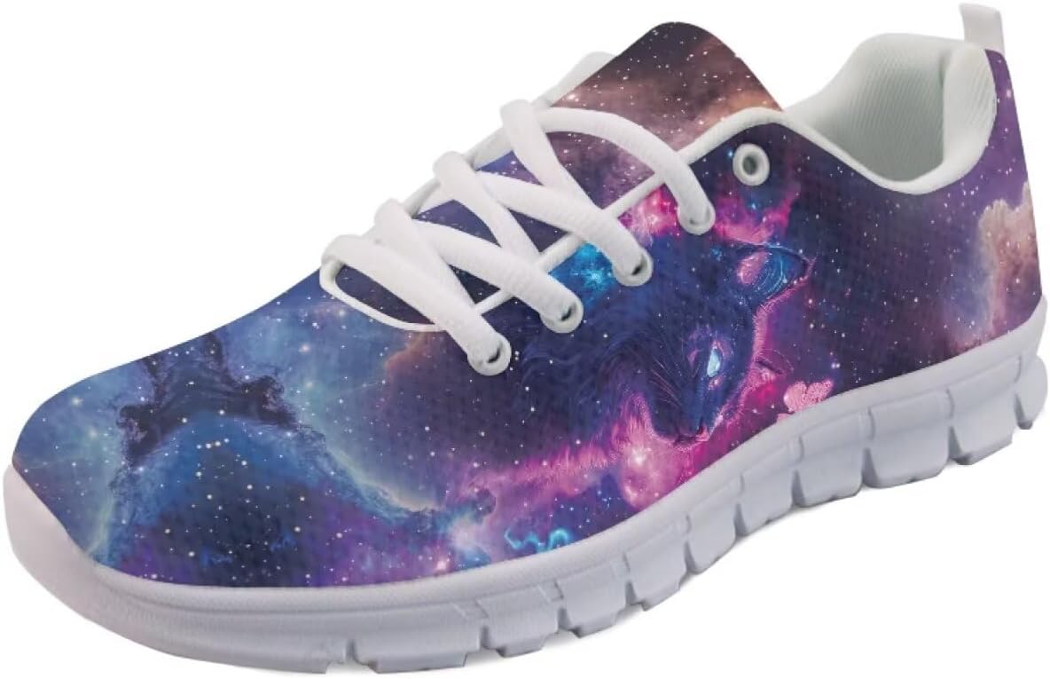 

Винтажные кроссовки с американским флагом для мужчин и женщин кроссовки 4 июля Легкие беговые, теннисные и спортивные кроссовки Getelinseng, Galaxy Cat