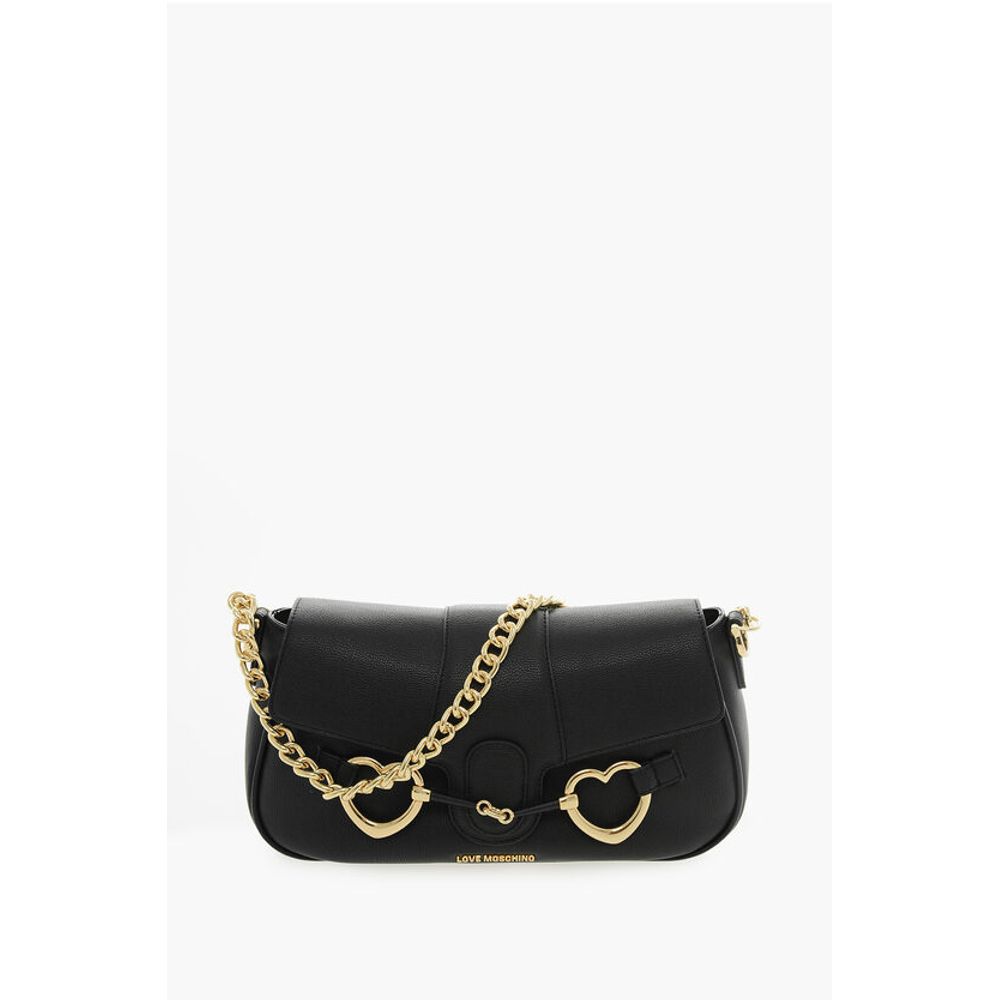 

Сумка через плечо LOVE из искусственной кожи с золотой цепочкой Moschino, Black