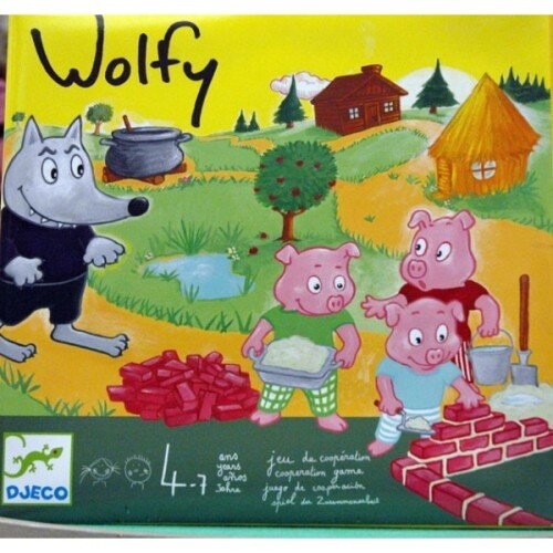 

Волк и свиньи, настольная игра, Джеко Djeco