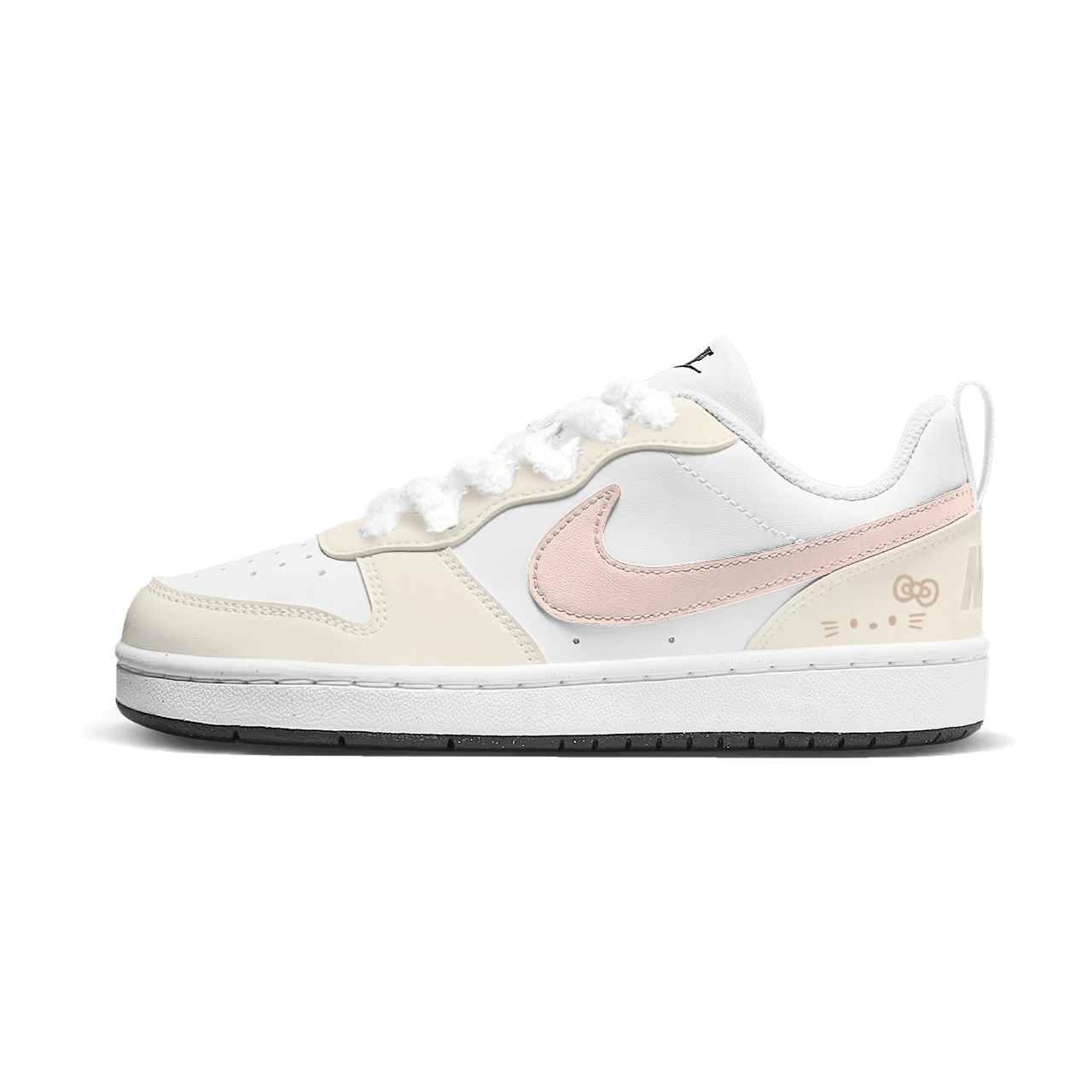 

Court Borough Low top детские скейтбординг кроссовки Custard унисекс Nike, Custard