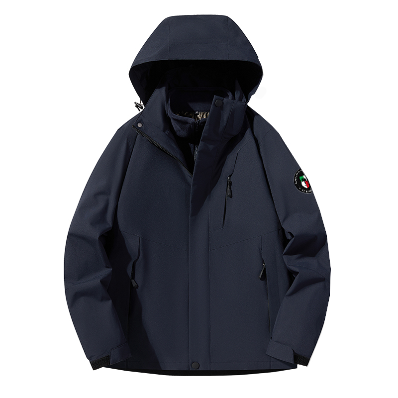 

Куртка Unisex Hooded Fleece lined Others VanCamel, dusk синий