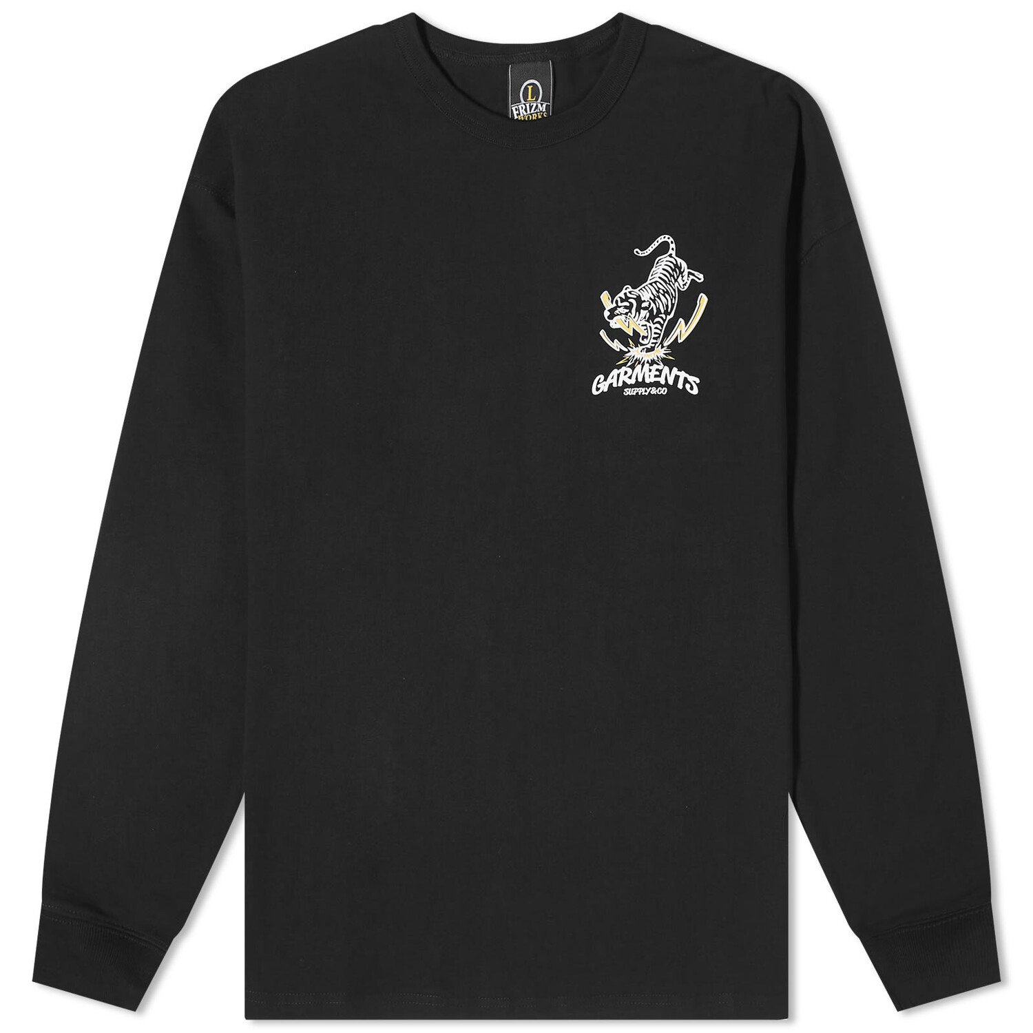 

Футболка Frizmworks Tiger Pugmark Longsleeve, черный