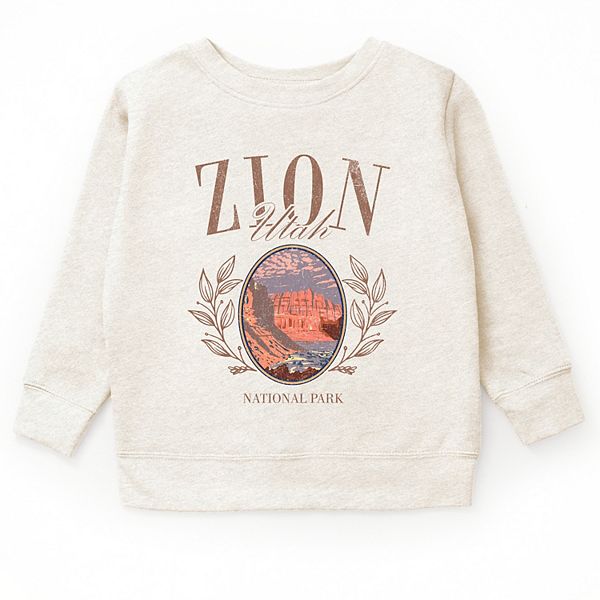 

Детский худи Zion park grunge The Juniper Shop, Natural